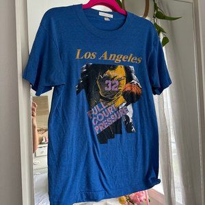 vintage blue t